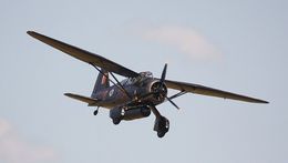 Ref WLY7 Westland Lysander IIIA V9367 G-AZWT RAF Private Owner Duxford Aerodrome Cambridgeshire Gt Britain 2010 (C)RLT Aviation And Maritime Images 2018