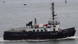 SD OBAN Tug-Tender Ow-SD Serco Ltd (9201580) Blt-2000 Gt-199 Plymouth Sound Plymouth Devon UK 2025 Order No-TDR74