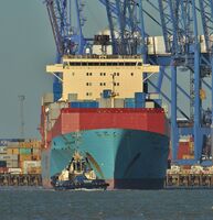 SEAGO ANTWERP Container Ship (9313905) Ow-Seago Line Blt-Volkswerft Stralsund GMBH Germany Gt-48788 LOA-966Ft (293-Mts) Port Of Felixstowe Suffolk UK 2016 Order Number OCT433