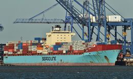 SEAGO ANTWERP Container Ship (9313905) Ow-Seago Line Blt-Volkswerft Stralsund Gmbh Germany 2006 Gt-48788 Dwt-53634 Port Of Felixstowe Suffolk UK 2016 Order Number OCT428