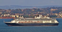 VOLENDAM Holland America Line (9156515) Torbay South Devon UK 2021 Covid Lay UP Order Number C-L HA 29