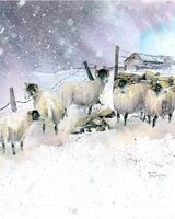 Snow on the hill RMN 253396