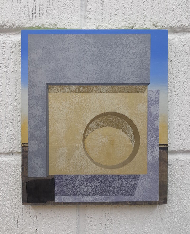 Elevation 1 - 30 x 25 cm - Acrylic on panel - 2024