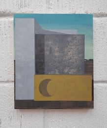 Elevation 4 - 30 x 25 cm - Acrylic on panel - 2024