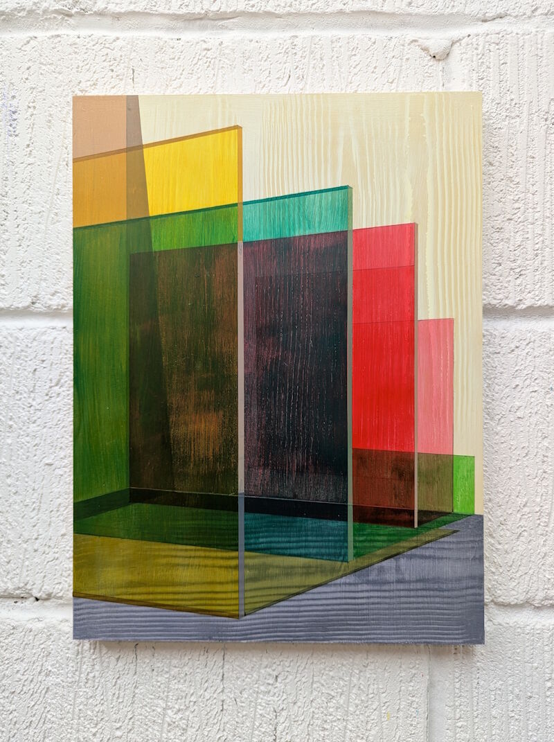 Spectrum - 30 x 40 cm - Acrylic on panel - 2026