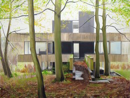 Bernat Klein Studio - 90 x 120 cm - Oil on canvas (Private collection)