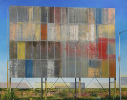 Billboard Painting - 95 x 120 cm - Acrylic, oil and spraypaint on canvas