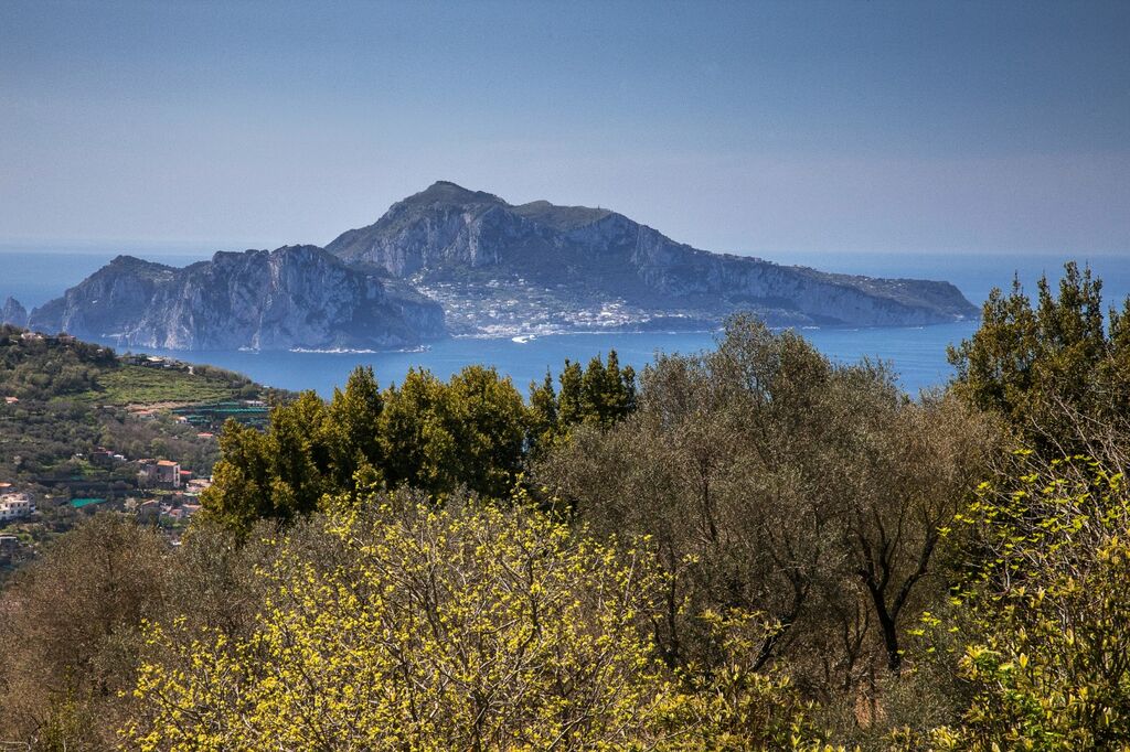 Capri from Sorrento peninsula