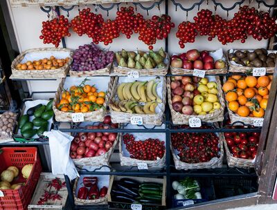 Fruit stall 1