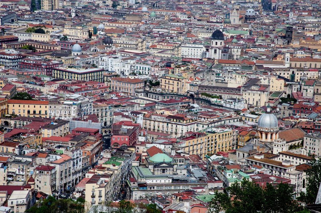 Naples skyline