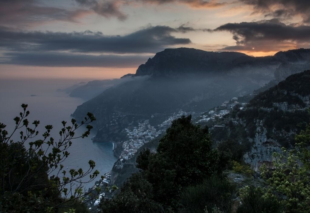 Positano - sunset