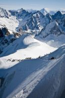 Ridge from Aguille Midi