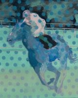 horse+rider 3 40x30cm