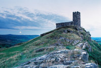 Brentor with Blue Moon