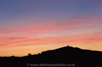 Brentor Church Sunset