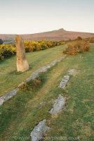 Haytor, tramway, boundary stone