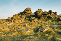 Houndtor, sunset, moonrise