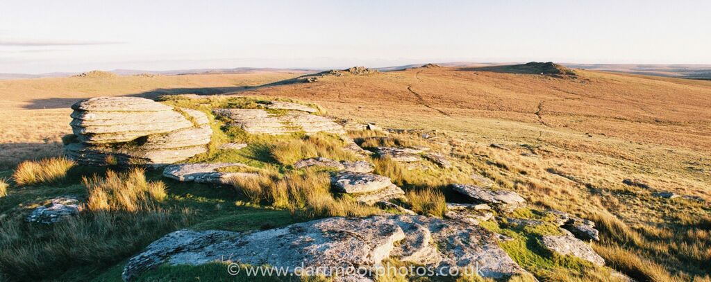 Lydford Tor Panorama