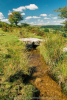 Clapper Bridge across Leat