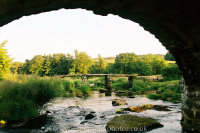 Postbridge with Clapper Bridge
