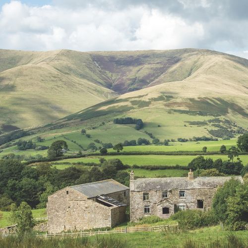 AUGUST - SEDBERGH LANDSCAPE HOWGILL FELLS