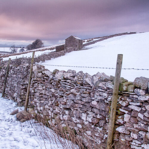 DECEMBER - A WINTER SUNSET