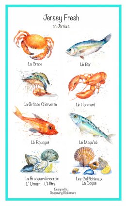 Fish Tea Towel