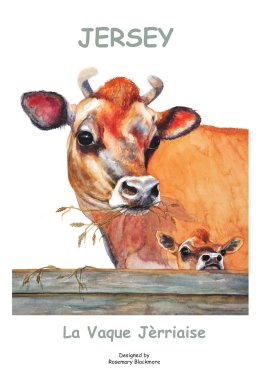 Jersey Cow Tea Towel