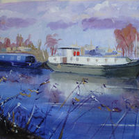 Green Barge at Ely