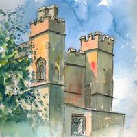 The Porta Towers Ely Cathedral - 2014