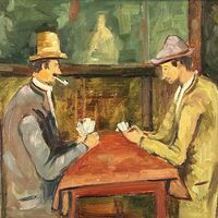 The Card Players (after Cezanne)