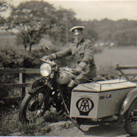 Dad working as AA Patrol