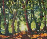 Forest, Summer ((35x42)