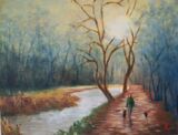 Winter Walking (35x45)