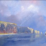 Sailing past Old Harry Rocks