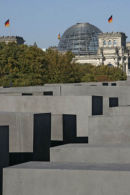 Reichstag and holocaust memorial