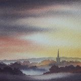 Misty Evening