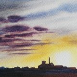 Bass Maltings Sunset. SOLD