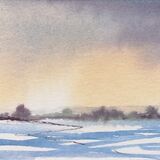 snowy landscape