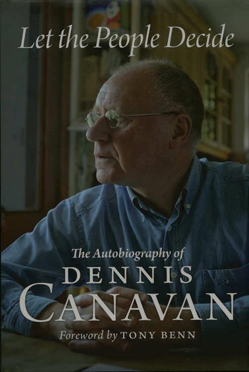 Dennis Canavan front cover