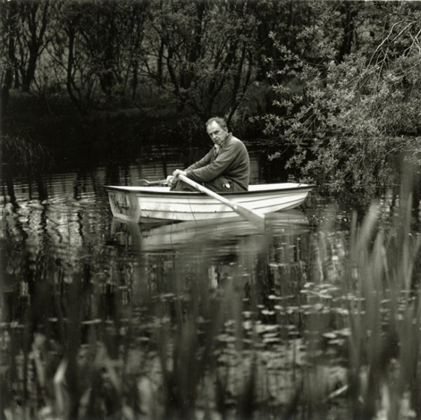 Finlay, Ian Hamilton, Artist/poet, Little Sparta 1996