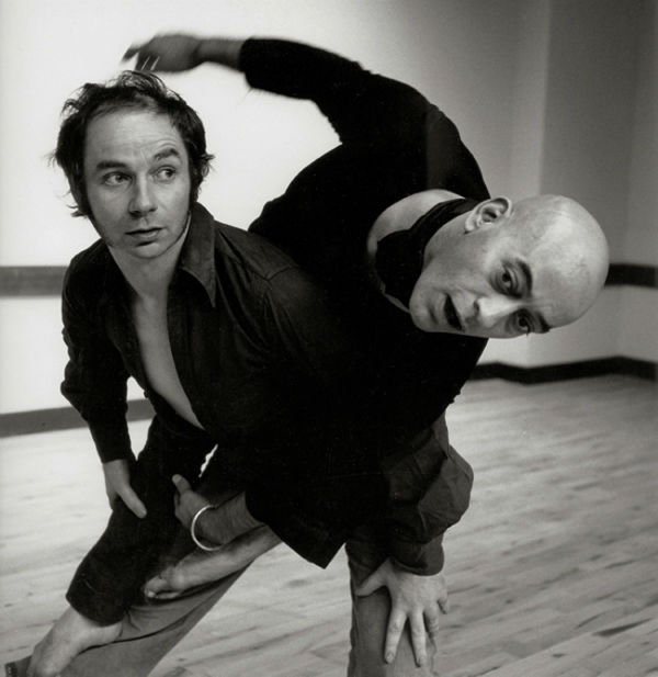 Kemp, Lindsay & Jack Birkett. Mime artists, 1970