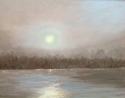 Dawn the river Skeena