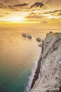 Sunset over the Needles