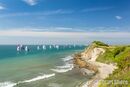Yachts Racing off Woody Bay