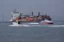Traffic on Southampton Water