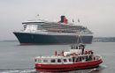 Queen Mary 2 & Hythe Ferry