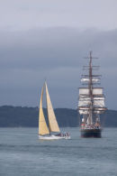 Stadt Amsterdam off Cowes