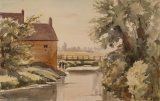 148 Kislingbury Watercolour 35 x 24 £150.00