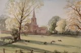 215 Barnwell Watercolour 52 x 34 £150.00